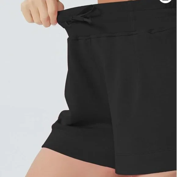 Drawstring Sweat Shorts - Picture 3 of 4